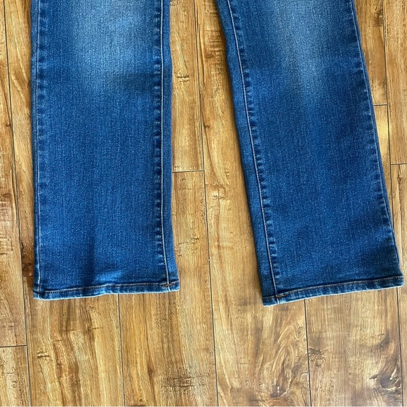 DAILY THREAD Women’s Petite Blue Straight Fit High Rise Size 4P - Picture 4 of 11
